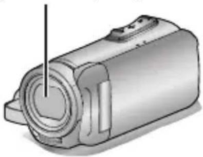 JVC GZ-R495BEU - Skydd av objektivet - 1