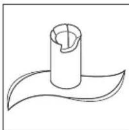 BAMIX Mono M200 - Piskerskive (skummer op) - 3