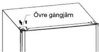 Övre gångjärn