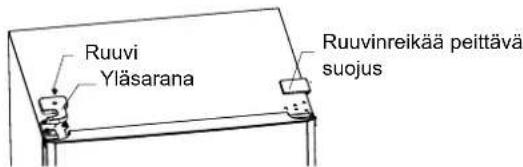 Ruuvi Yläsarana Ruuvinreikää peittävä suojus