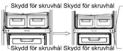 Skydd för skruvhål Skydd för skruvhål Skydd för skruvhål Skydd för skruvhål