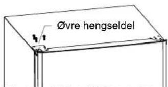 Øvre hengseldel
