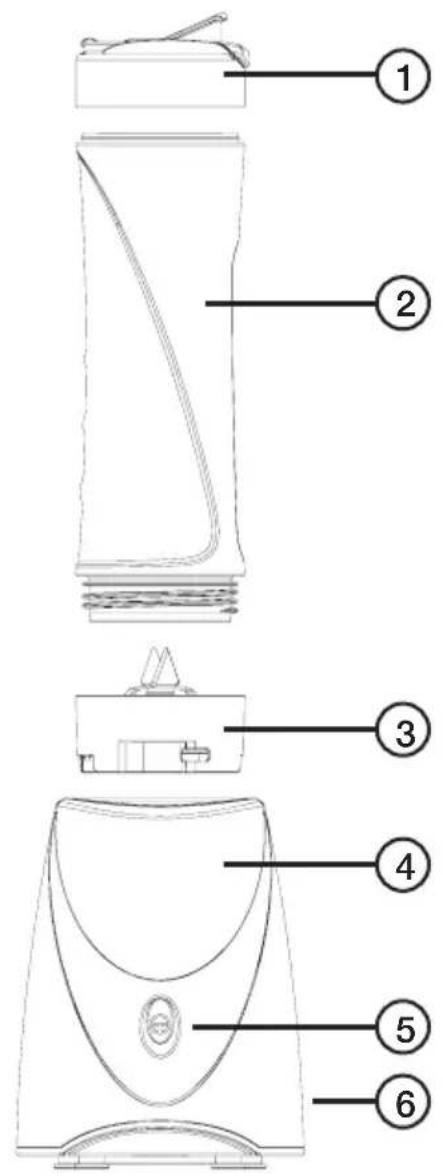 Clas Ohlson TE-2101 - Knapper og funksjoner - 1