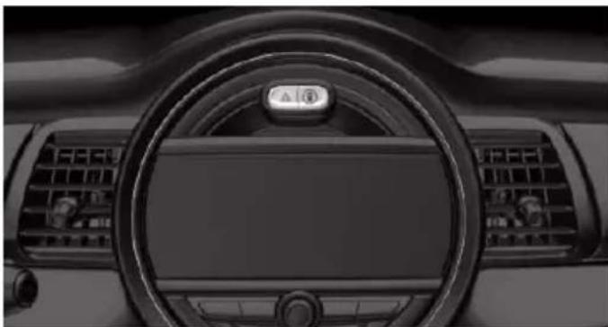 Interior view of a car dashboard with steering wheel and air vent (no visible text or symbols)