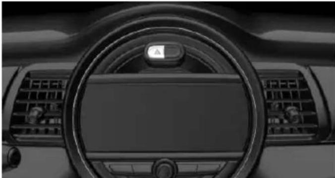 Interior view of a car dashboard with steering wheel and dashboard (no visible text or symbols)