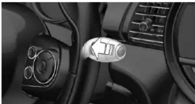 Interior view of a car dashboard with steering wheel and air vent (no visible text or symbols)