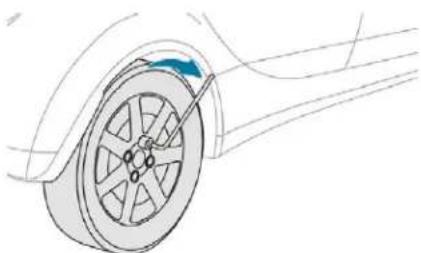 PEUGEOT iOn (2018) - Afmontering af et hjul - 5
