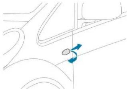 PEUGEOT iOn (2018) - Sideblinklygter i sidespejl (WY5W - 5 W) - 1