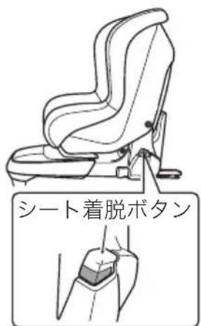 シート着脱ボタン
