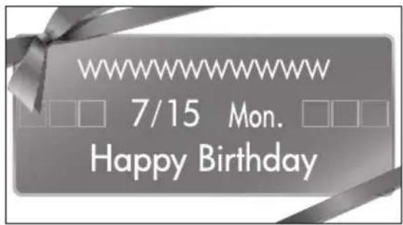 WWWWWWWW 7/15 Mon. Happy Birthday