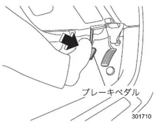 ブレーキペダル 301710