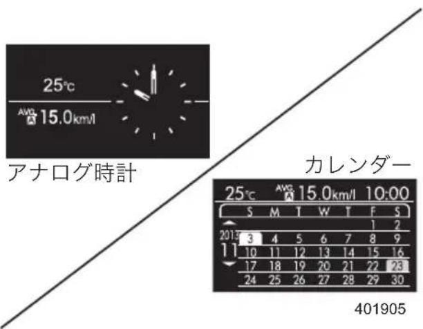 25°C AVG 15.0km/l アナログ時計 カレンダー 25°C AVG 15.0km/l 10:00 S M T W T F S 1 2 2013 3 4 5 6 7 8 9 11 10 11 12 13 14 15 16 17 18 19 20 21 22 23 24 25 26 27 28 29 30 401905