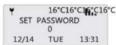 Indream 17000 - Indstilling af password (kontrolord) - 4