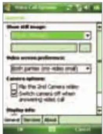 Share PDF Image: Share PDF Image File name: preferential Both parties (one -video email) Camera options: Flip the 2nd Camera title Switch camera off when answering video call Display info: Forward Remove About