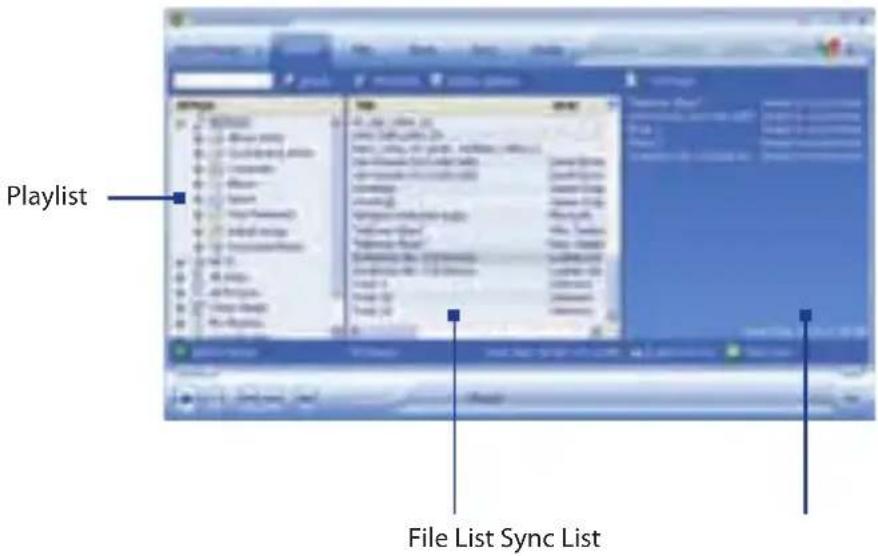 Playlist File List Sync List