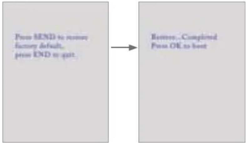 HTC P3600 - To perform a hard reset - 1