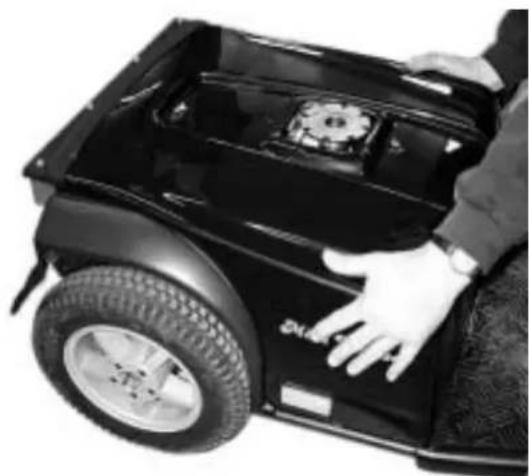 Mini Crosser 3W - Afsnit 3A Højderegulering af sæde - 4