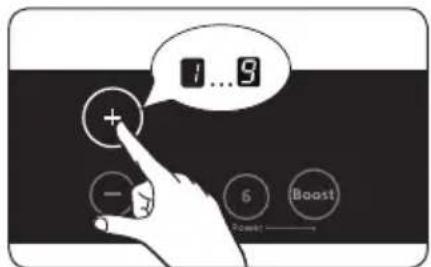 1...9 + - 6 Boost Point