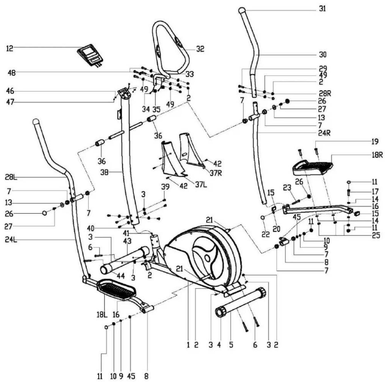 Actila KS-20 - OVERSIGTS DIAGRAM - 1