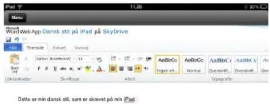 EasyIQ App (iOS) - Brug Oce 365 i EasyIQ app'en - 1