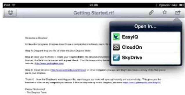 EasyIQ App (iOS) - Brug Linkssamling med Single sign-on - 2