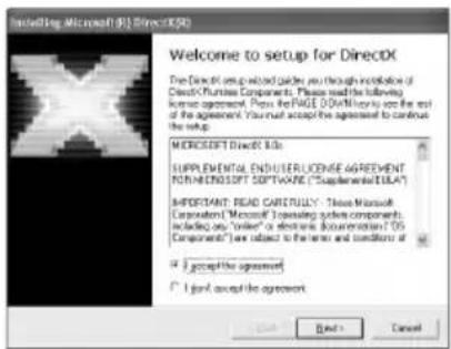 PANASONIC PT-LB20NTEA - 9 페이지의 1 단계에서 [DirectX 9.0c Driver] 를 클릭합니다. - 1