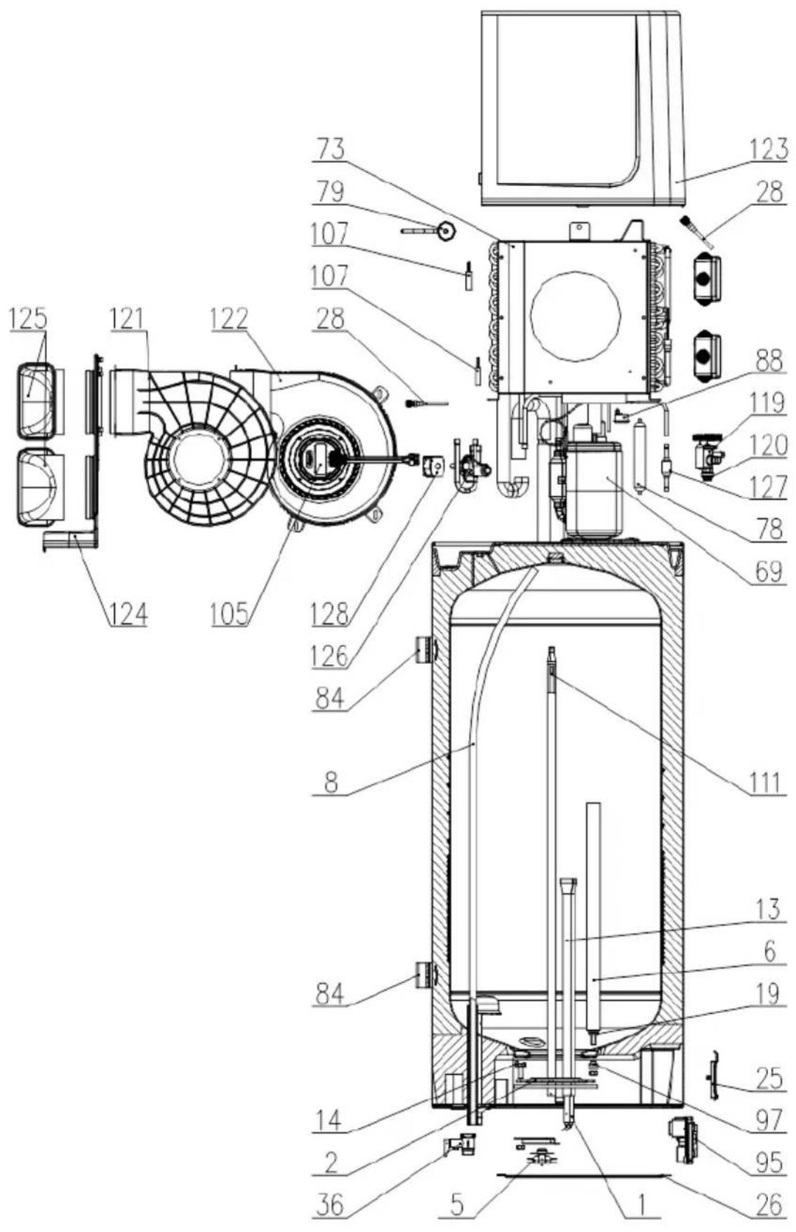 PANASONIC PA-WDHWM80ZNT - Merk! - 1