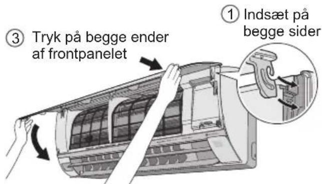 PANASONIC CU-HE9PKE1 - Frontpanel - 2