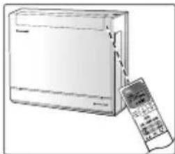 PANASONIC CS-Z50UFEAW - ■ Frjärrkontrollen saknas eller ett tekniskt fel har uppstått. - 2