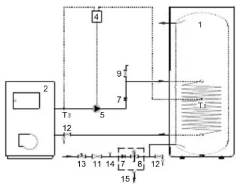 PANASONIC PAW-DHWM200ZC - ANSCHLUSS AN ANDERE WÄRMEQUELLEN - 2