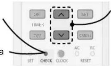 PANASONIC CU-LZ25TKE - Hur man hämtar felkoder - 1