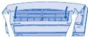 PANASONIC CU-CE12JKE1 - Luk frontpanel - 1