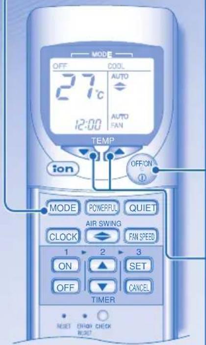 PANASONIC CU-TE9HKE5 - Remote Control Preparation • Förberedelse Av Fjärrkontrollen • Forberedelse Av Fjernkontroll • Kaukoohjaimen Valmistelusta • Klargøring Af Fjernbetjening - 3