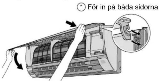 ① För in på båda sidorna