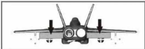FMS F18 Vigilantes - The transmitter and model setup - 8