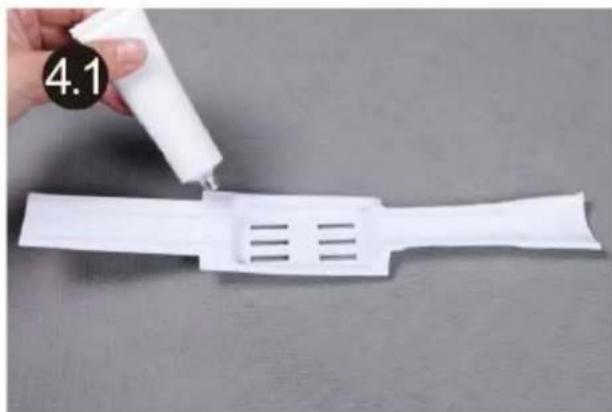 FMS F18 Vigilantes - Install the linkage rod - 4