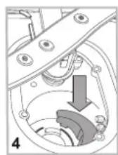 Labeled diagram of a refrigerator interior with numbered components for identification
