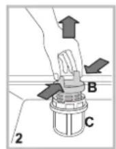 BAUKNECHT GCX 825 - Felső kosár - 2