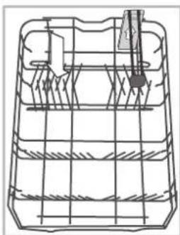 BAUKNECHT GCX 825 - Geschirrspüler-Unterkorb - 2