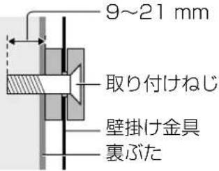 PANASONIC VIERA TH-49FX500 - 壁掛け金具の設置(別売品) - 3