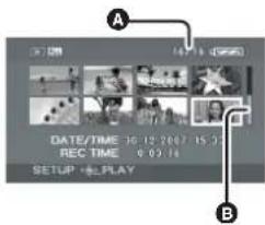 A DATE/TIME 10:12:00/2007 15:32 REC TIME 9:03:16 B SETUP = EPLAY