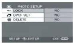 PANASONIC VDR-D310E - ▶ Menuer for afspilning af still-billeder - 1