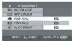 PANASONIC VDR-D310E - Använda menyskärmen - 12