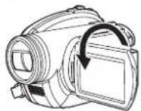 PANASONIC VDR-D310E - Brug af LCD-skærmen - 2