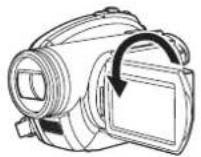 PANASONIC VDR-D310E - Använda LCD-skärmen - 2