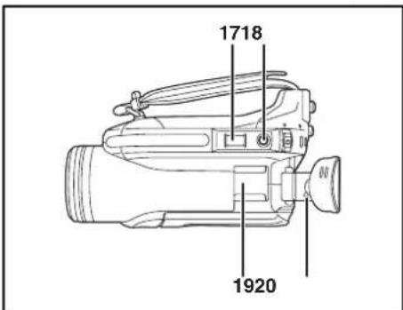 PANASONIC VDR-D310E - Identifiering och hantering av kameradelar - 3
