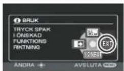 PANASONIC VDR-D310E - Avsluta hjälpläget - 1