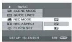 PANASONIC VDR-D310E - Brug af menuskærmen - 11