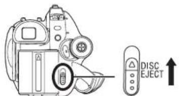 PANASONIC VDR-D310E - Sätta i/ta ur en skiva - 1