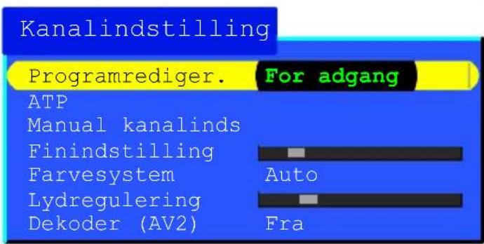 PANASONIC TX-32PM1F - Sådanslettesenuønsket programposition - 5
